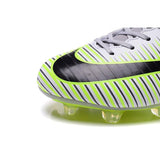 Nike Mercurial Vapor XI FG Soccer Cleats Grey White Green - studzsupply