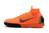 Nike MercurialX Superfly 360 Elite Turf Soccer Cleats Orange Black - studzsupply