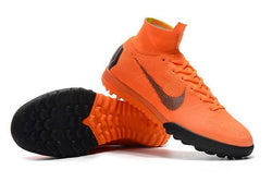 Nike MercurialX Superfly 360 Elite Turf Soccer Cleats Orange Black - studzsupply