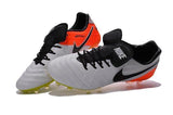 Nike Tiempo Legend VI FG Soccer Cleats White Orange Green - studzsupply