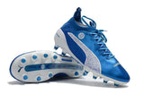 PUMA evoTOUCH Pro FG Soccer Cleats Blue White