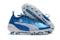 PUMA evoTOUCH Pro FG Soccer Cleats Blue White