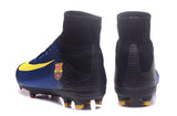 Nike Mercurial Superfly V FC Barcelona FG Soccer Cleats Blue Red Black - studzsupply