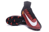 Nike Mercurial Superfly V Manchester United FG Soccer Cleats Red Black - studzsupply