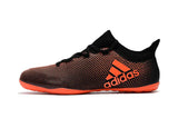 Adidas X series IC Thunderstorm Indoor Flat Soccer Shoes Orange/Black