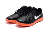 Nike MagistaX Finale II IC Soccer Shoes Black White Orange - studzsupply
