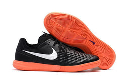 Nike MagistaX Finale II IC Soccer Shoes Black White Orange - studzsupply