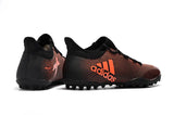 Adidas X series TF Thunderstorm Grass Spikes Football Shoes Orange/Black