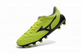 Mizuno Morelia Neo II FG Soccer Cleats Electric Green Black - studzsupply