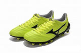 Mizuno Morelia Neo II FG Soccer Cleats Electric Green Black - studzsupply