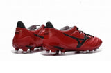 Mizuno Morelia Neo II FG Soccer Cleats Red Black - studzsupply