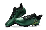 Adidas X series TF Thunderstorm Grass Spikes Football Shoes Green/Black/Lime