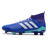 Adidas Predator 18.1 FG Soccer Cleats Purple Blue White turquoise - studzsupply