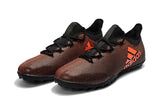 Adidas X series TF Thunderstorm Grass Spikes Football Shoes Orange/Black