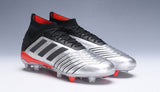 Adidas Predator 19.1 FG Silver Orange - studzsupply