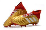 Adidas Predator 18.1 FG Soccer Cleats Golden Core White Red - studzsupply