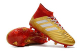 Adidas Predator 18.1 FG Soccer Cleats Golden Core White Red - studzsupply