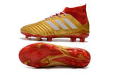 Adidas Predator 18.1 FG Soccer Cleats Golden Core White Red - studzsupply