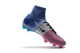 Nike Mercurial Superfly V FG Soccer Cleats Pink White Blue - studzsupply