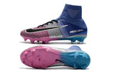 Nike Mercurial Superfly V FG Soccer Cleats Pink White Blue - studzsupply