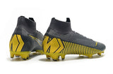 NIKE Mercurial Superfly VI 360 Elite FG Yellow Stripe Grey - studzsupply