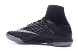 Nike HypervenomX Proximo II Dynamic Fit IC HP30027 Black/Orange/Silver - studzsupply