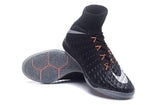 Nike HypervenomX Proximo II Dynamic Fit IC HP30027 Black/Orange/Silver - studzsupply