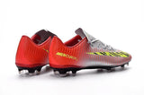 Nike Mercurial Vapor XI FG Soccer Cleats Silver Yellow Red - studzsupply