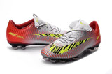 Nike Mercurial Vapor XI FG Soccer Cleats Silver Yellow Red - studzsupply