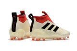 Adidas Ace 17+ Purecontrol FG Champagne Soccer Cleats White Red Black - studzsupply