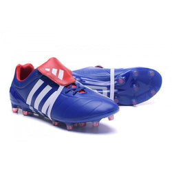 Adidas Predator Mania Champagne FG Soccer Cleats Blue White Red - studzsupply
