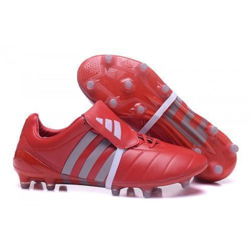 Adidas Predator Mania Champagne FG Soccer Cleats Red White - studzsupply