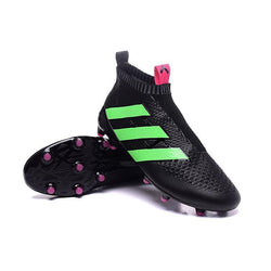 ADIDAS ACE 16 PURECONTROL FG - CORE BLACKSHOCK PINKSOLAR GREEN - studzsupply
