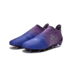 Adidas X 16+ Purechaos FG/AG Soccer Cleats Purple Blue - studzsupply