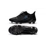 Adidas X 16+ Purechaos FG/AG Soccer Cleats All Black - studzsupply