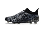 Adidas X 16+ Purechaos FG/AG Soccer Cleats Black Grey Snakeskin - studzsupply