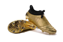 Adidas X 16+ Purechaos FG/AG Soccer Cleats Golden Black - studzsupply
