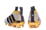 Adidas ACE 16+ Purecontrol FG/AG Soccer Cleats White Gold Black - studzsupply