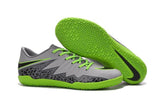 Nike Hypervenom Phelon II Indoor Soccer Shoes Platinum Black Green - studzsupply