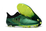 Adidas X Series FG Thunderstorm Storm  Football  Cleats Green/Yellow/Black