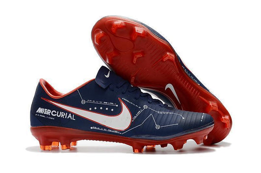Nike Mercurial Vapor XI Neymar FG Soccer Cleats Blue White Red - studzsupply
