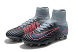 Nike Mercurial Superfly V AG Soccer Cleats Black Grey Pink - studzsupply