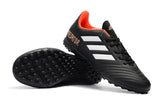 Adidas Predator Accelerator TF spike soccer shoes Black/White/Orange