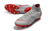 NIKE Mercurial Superfly VI 360 Elite AG High Cut Silver Red - studzsupply
