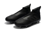 Adidas Predator 18+ FG Soccer Cleats All Black - studzsupply