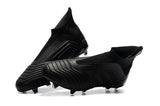 Adidas Predator 18+ FG Soccer Cleats All Black - studzsupply