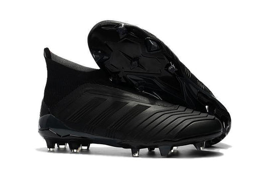 Adidas Predator 18+ FG Soccer Cleats All Black - studzsupply