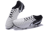 Nike Tiempo Legend VII FG Soccer Cleats White Black - studzsupply