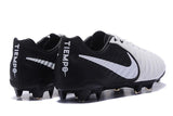 Nike Tiempo Legend VII FG Soccer Cleats White Black - studzsupply