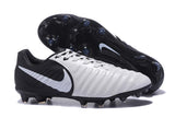 Nike Tiempo Legend VII FG Soccer Cleats White Black - studzsupply